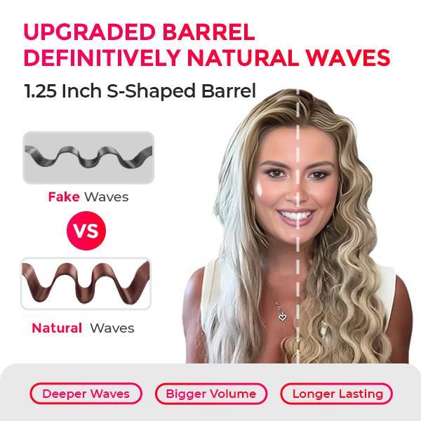 🎪🔥🔥🔥Final 6 Hours: 60% OFF Compact Hair Waver Crimper ❤️
