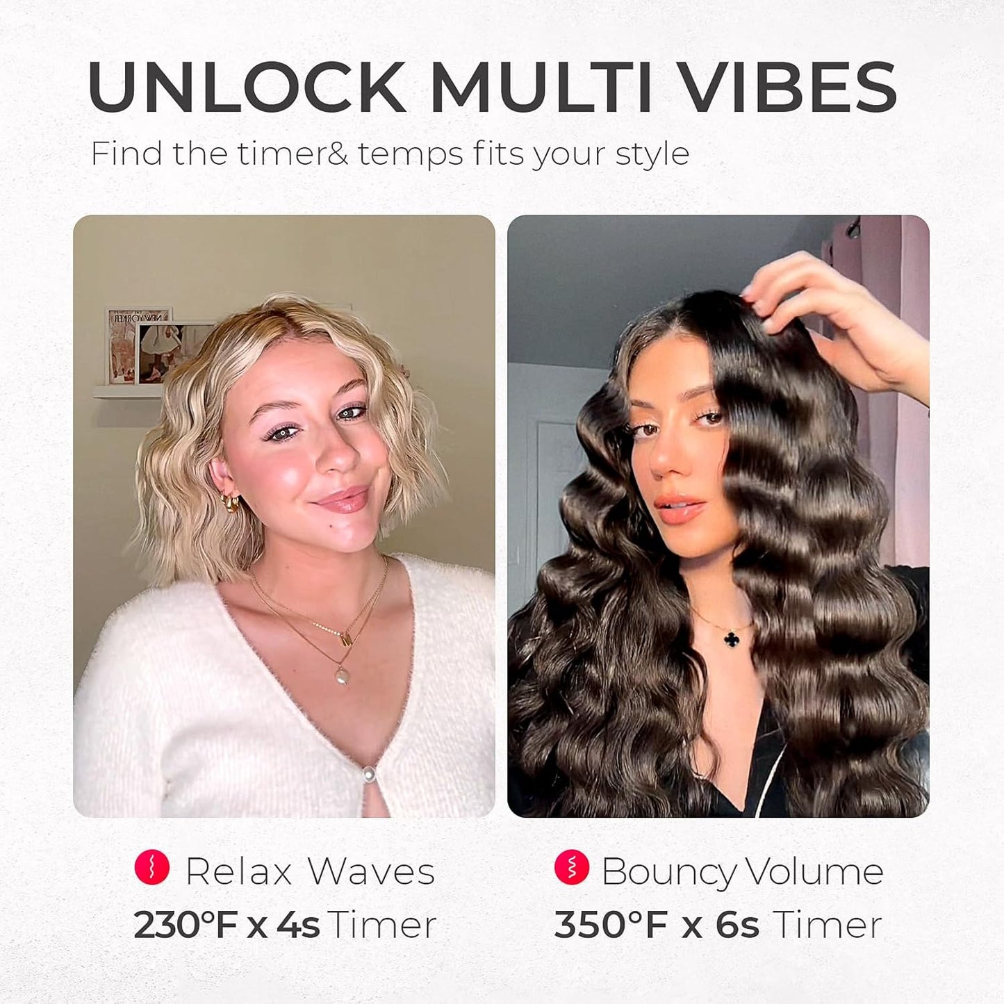 🎪🔥🔥🔥Final 6 Hours: 60% OFF Compact Hair Waver Crimper ❤️