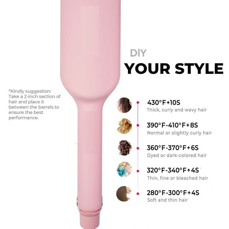 🎪🔥🔥🔥Final 6 Hours: 60% OFF Compact Hair Waver Crimper ❤️